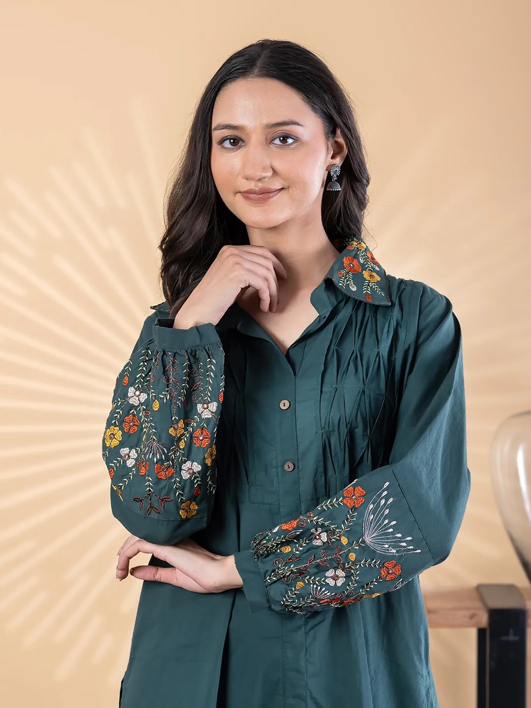 ES133_Cotton Kurti With Palazzo
