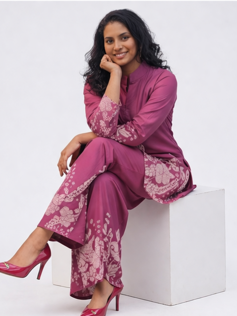 BW805_lavender cotton coord set